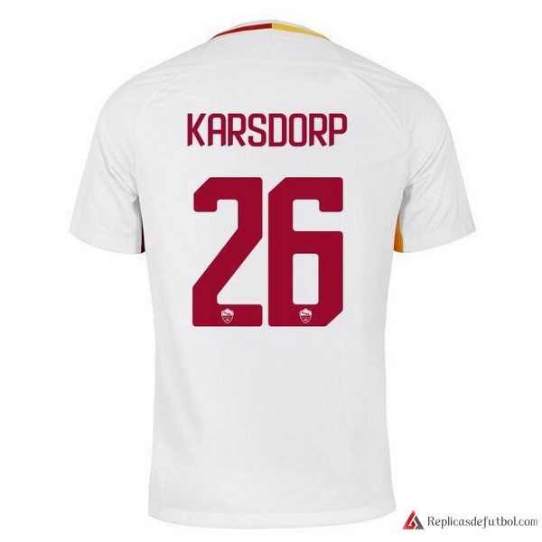 Camiseta AS Roma Segunda equipación karsdorp 2017-2018